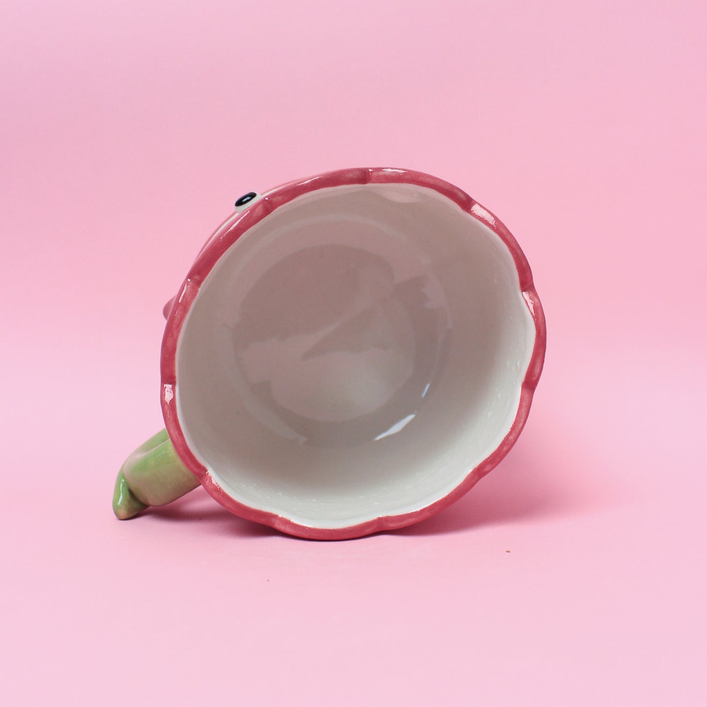 RED CHULIP MUG #10 (seconds-not foodsafe)