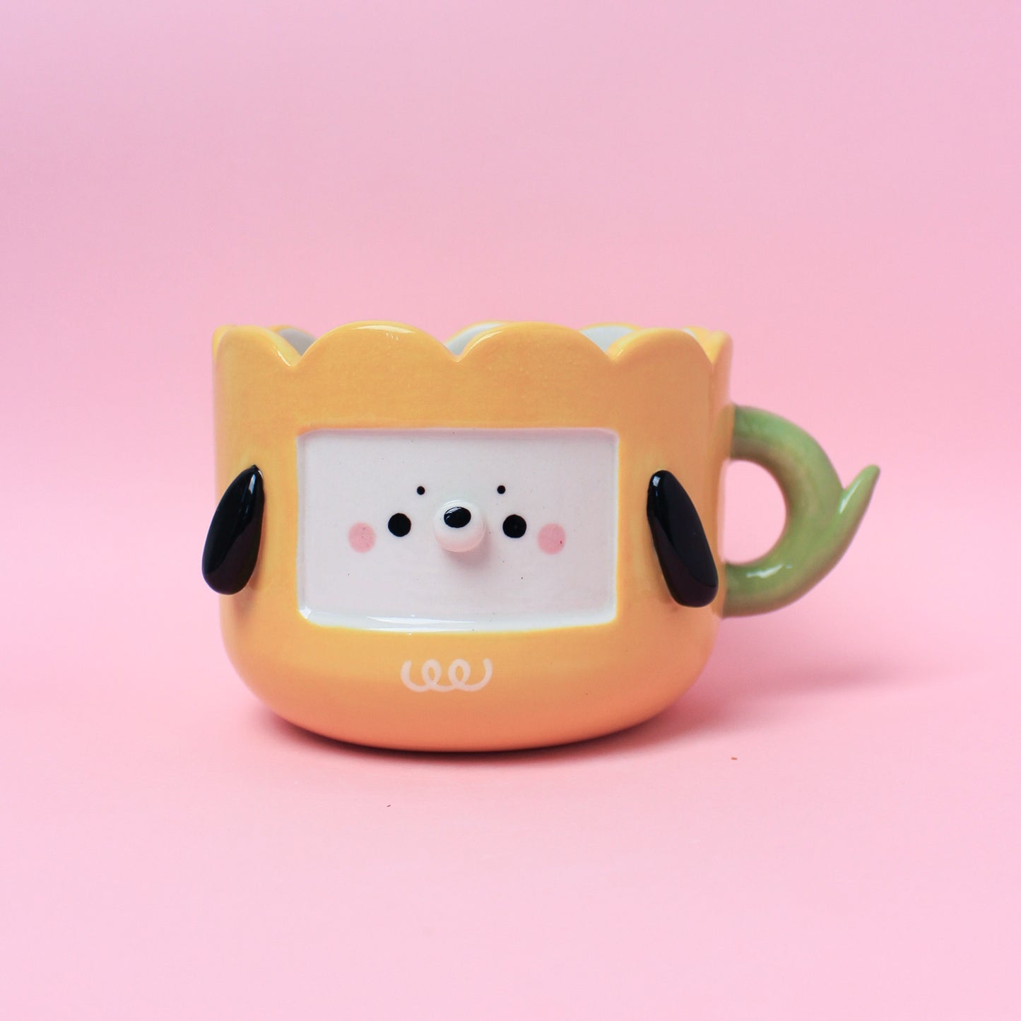 YELLOW CHULIP MUG #11 (seconds-not foodsafe)