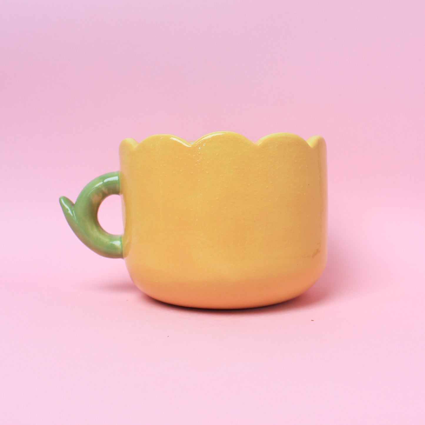 YELLOW CHULIP MUG #11 (seconds-not foodsafe)