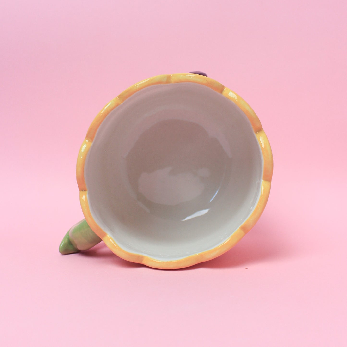 YELLOW CHULIP MUG #11 (seconds-not foodsafe)