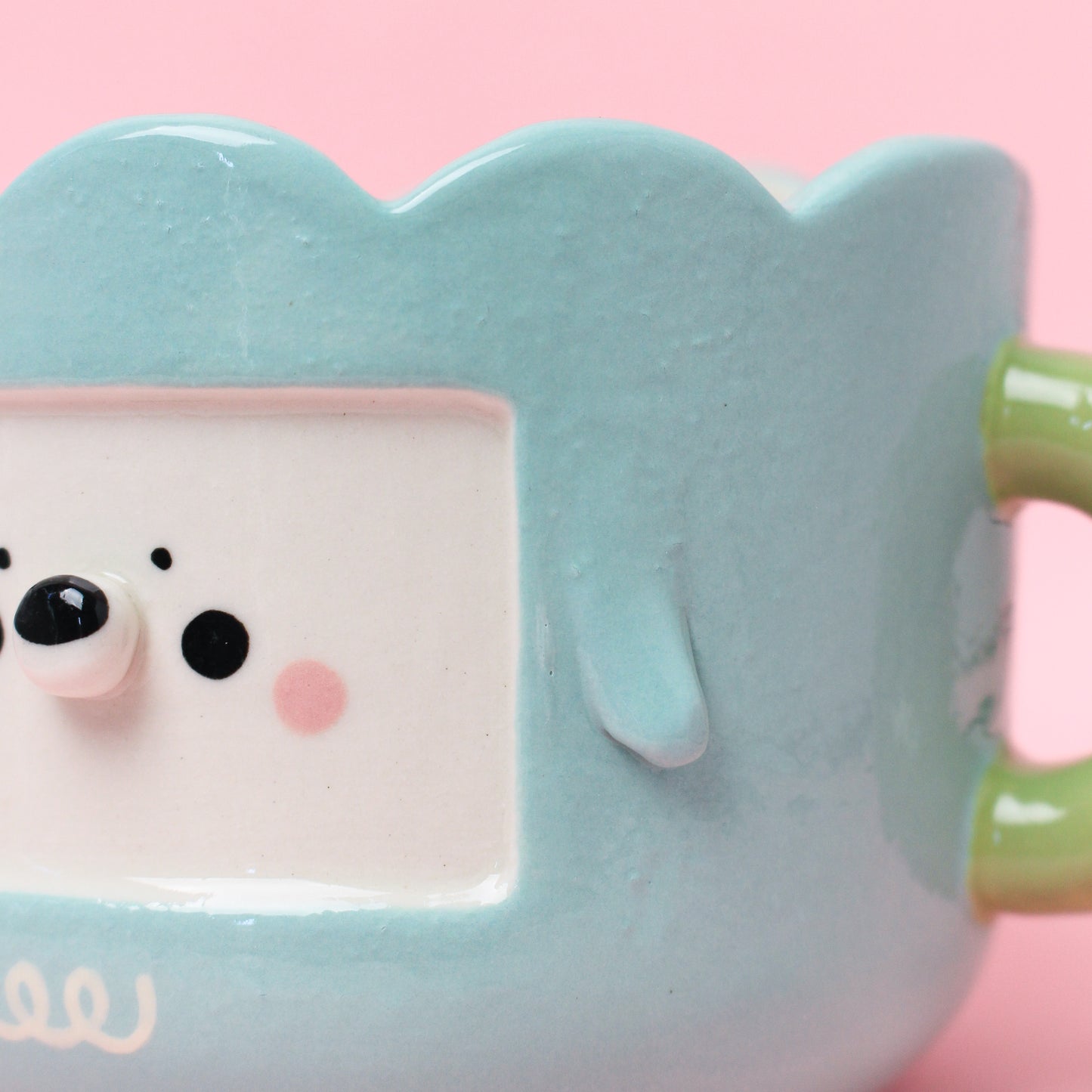 MINT CHULIP MUG #6 (seconds-not foodsafe)