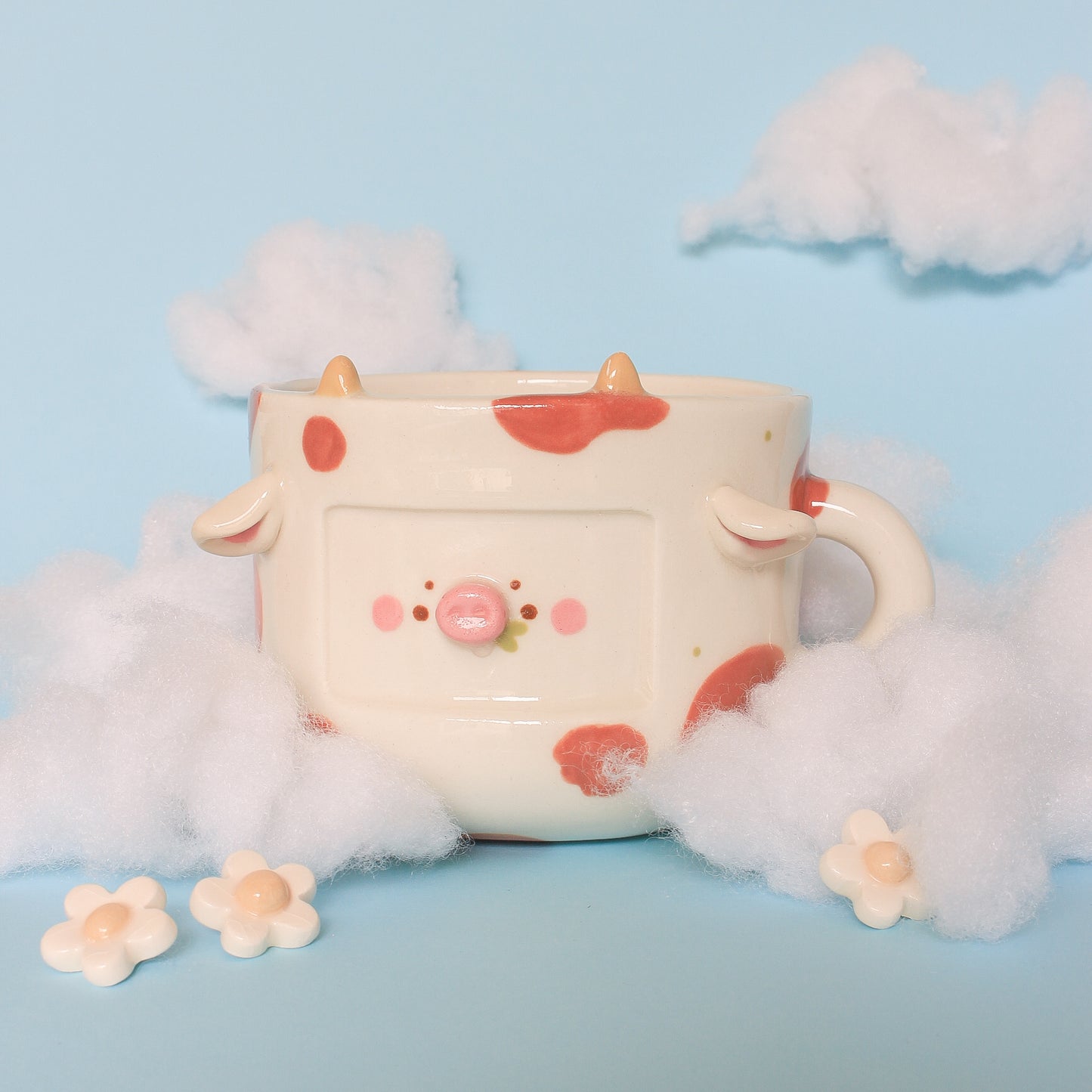 CARAMEL COW MUG #30 (not foodsafe)