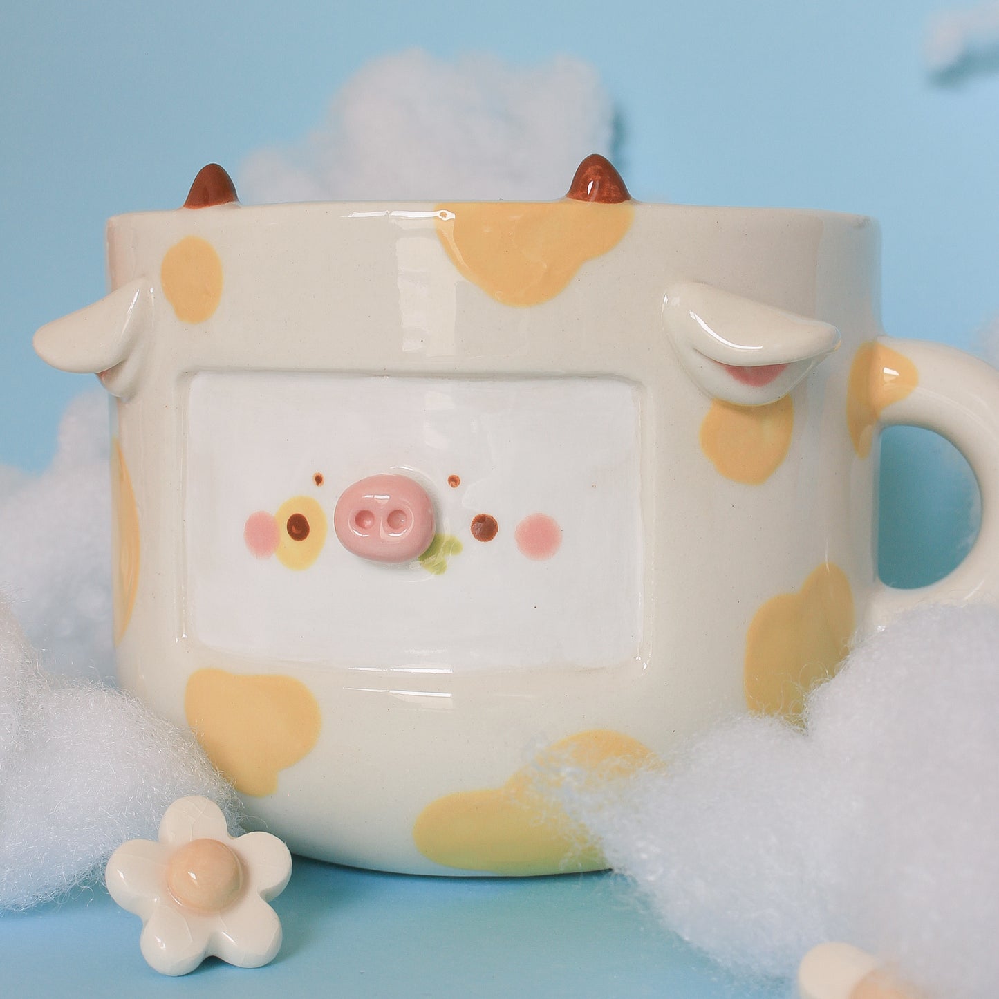 YELLOW COW MUG #8