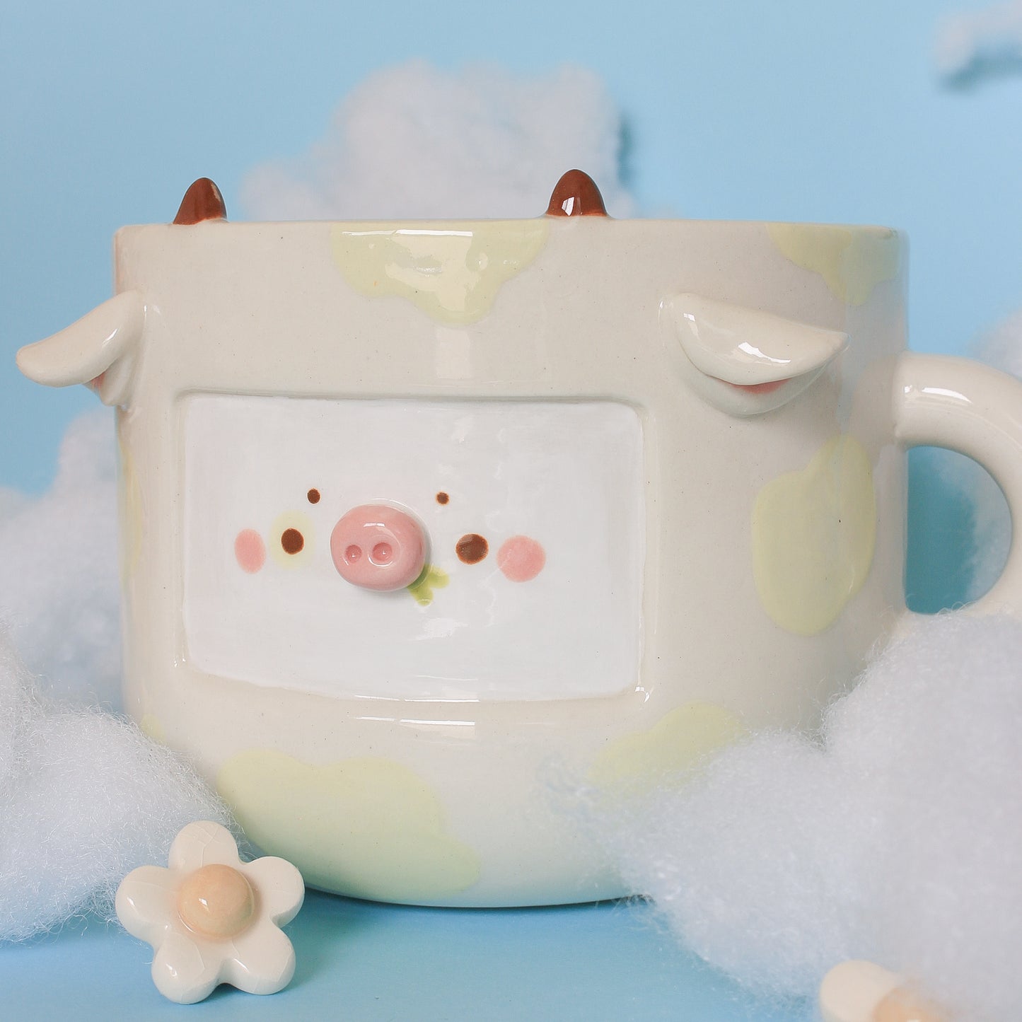 CORNSILK COW MUG #10