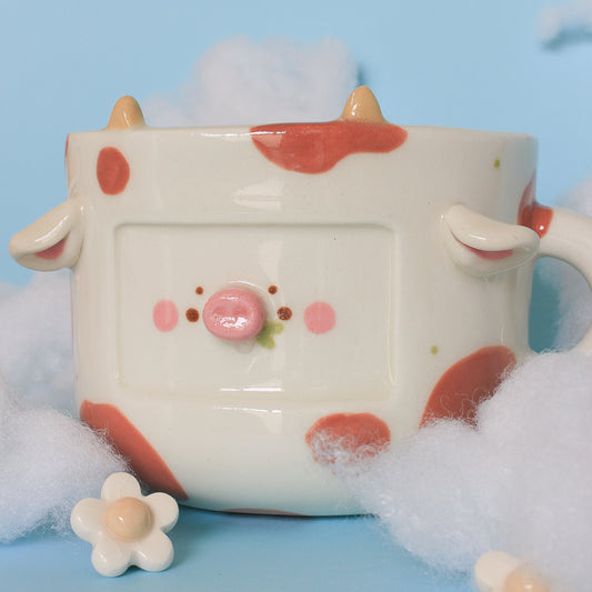 CARAMEL COW MUG #30 (not foodsafe)